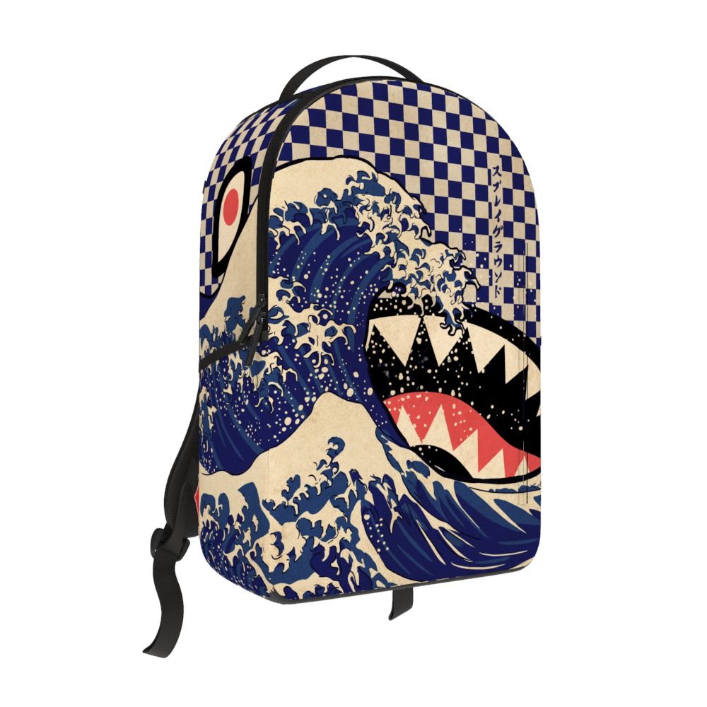 Sprayground Ichimatsy-Moyo Camokawa Backpack Blue