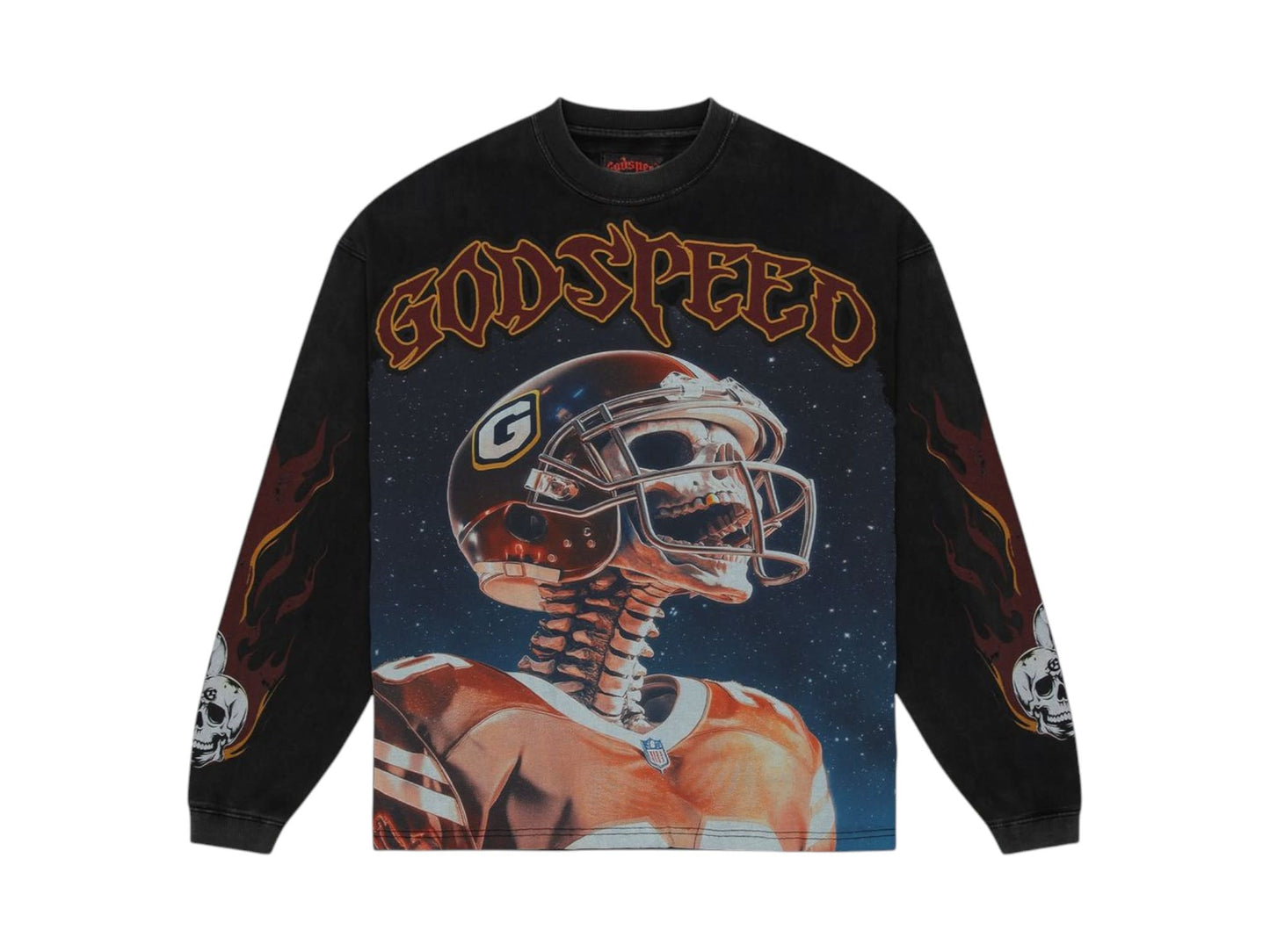 Godspeed Morale L/S Black Wash