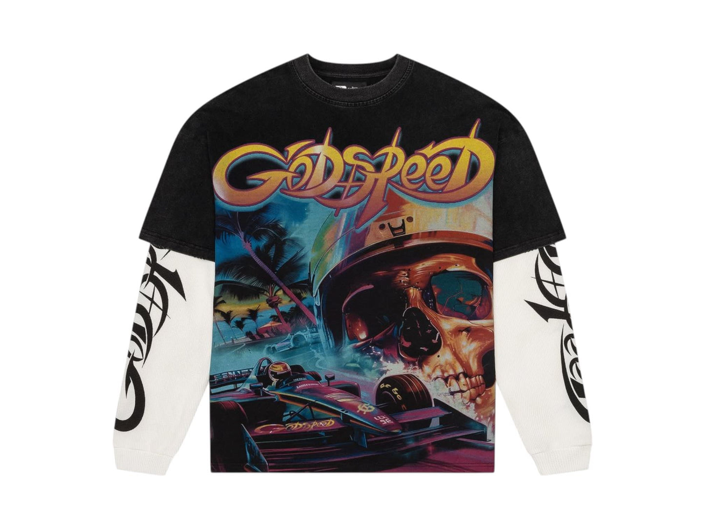 Godspeed F1 Dreams Layered T-Shirt Black