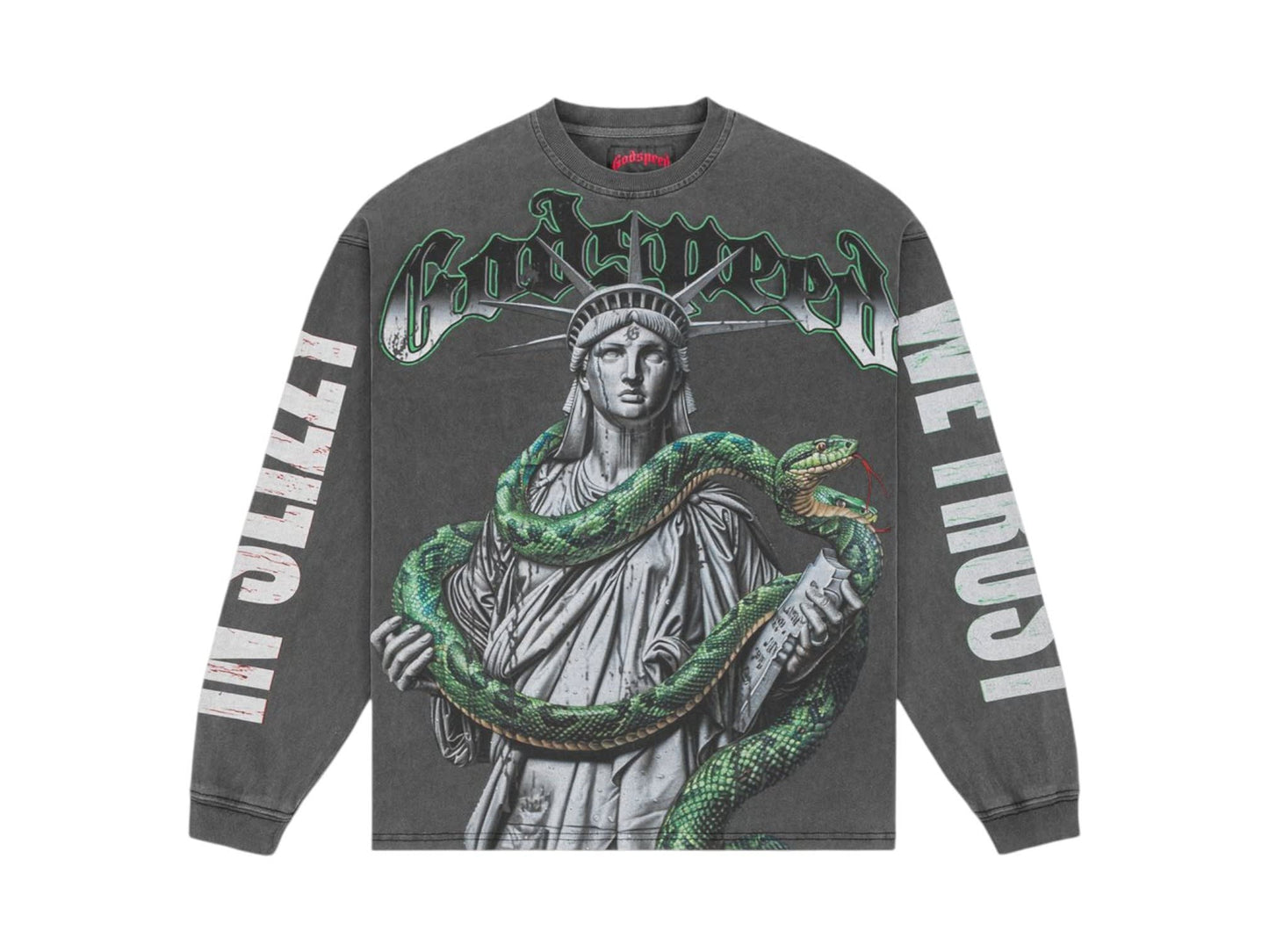 Godspeed Top 5 Slizzy L/S Grey Wash