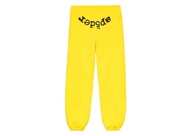 Sp5der Legacy Sweatpant Yellow