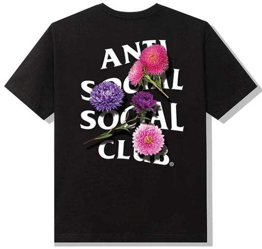 Anti Social Social Club Broken Vase T-Shirt Black