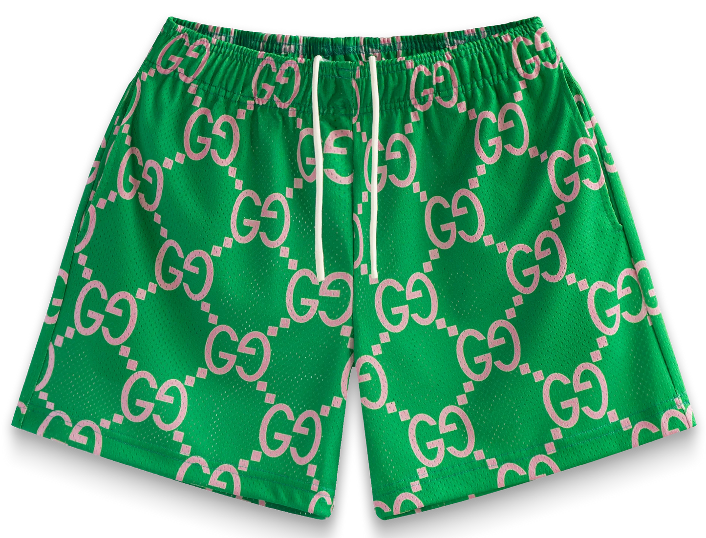 Bravest Studios Mega G Matcha Shorts Green Pink