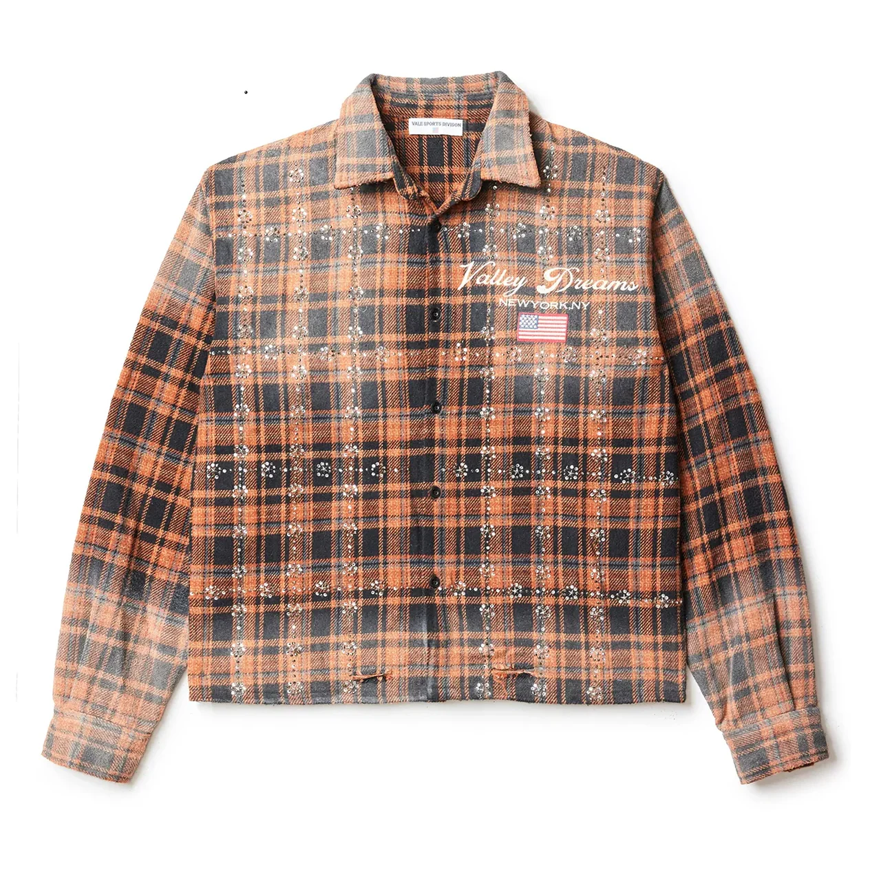 Vale Forever Pumpkin Patch Flannel Orange