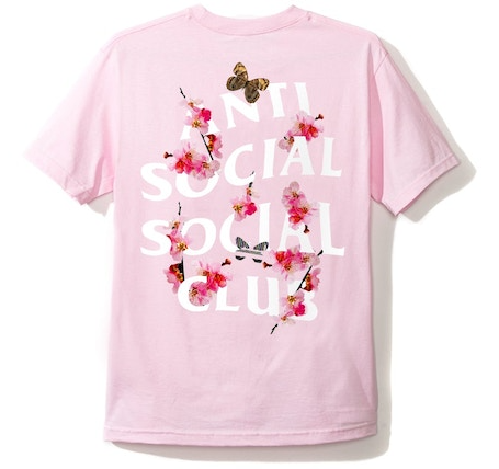 Anti Social Social Club Kkoch T-Shirt Pink