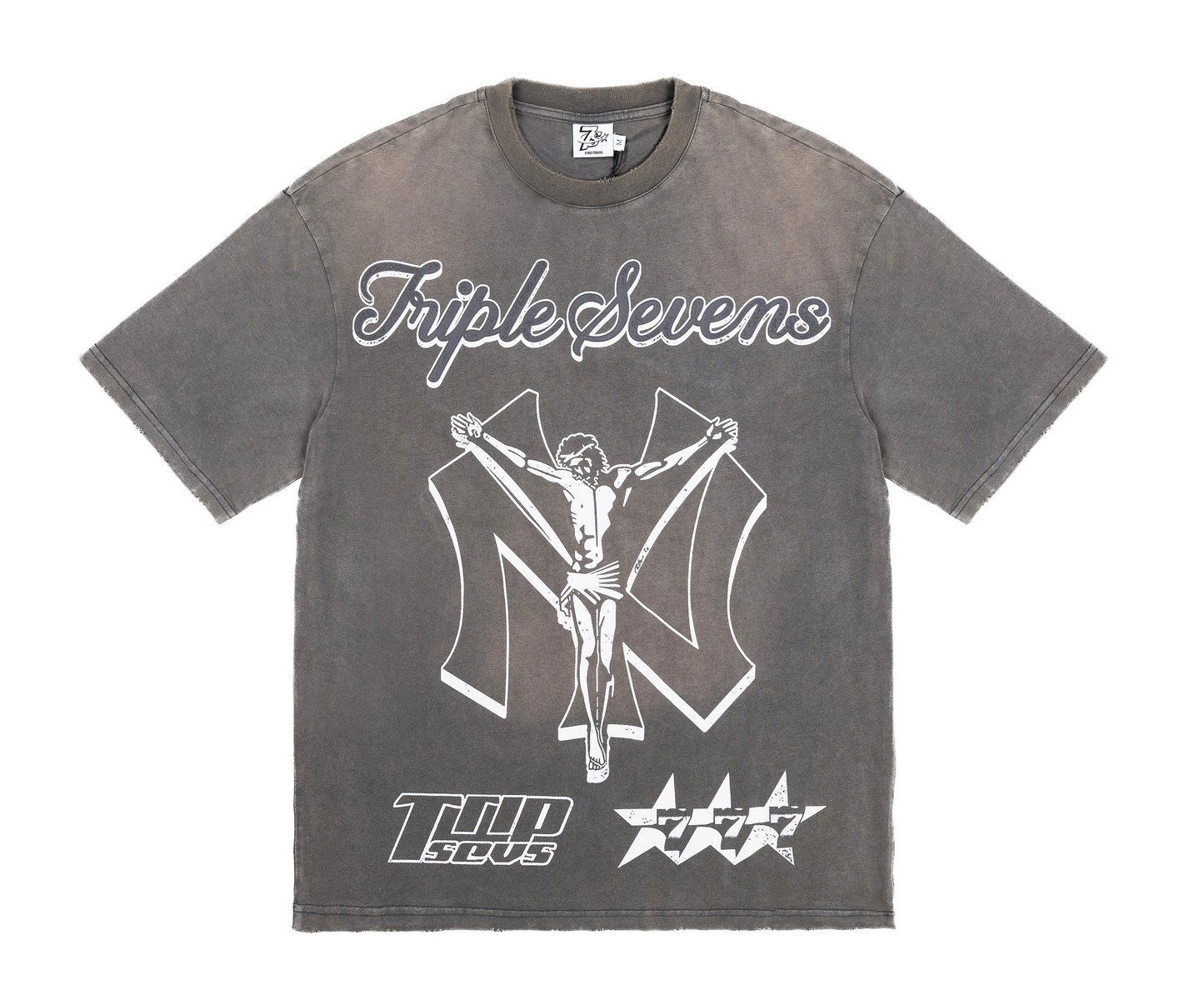 Triple Sevens NY Savior T-Shirt Grey
