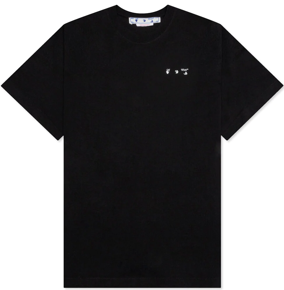 OFF-WHITE Caravaggio Paint Over T-Shirt Black