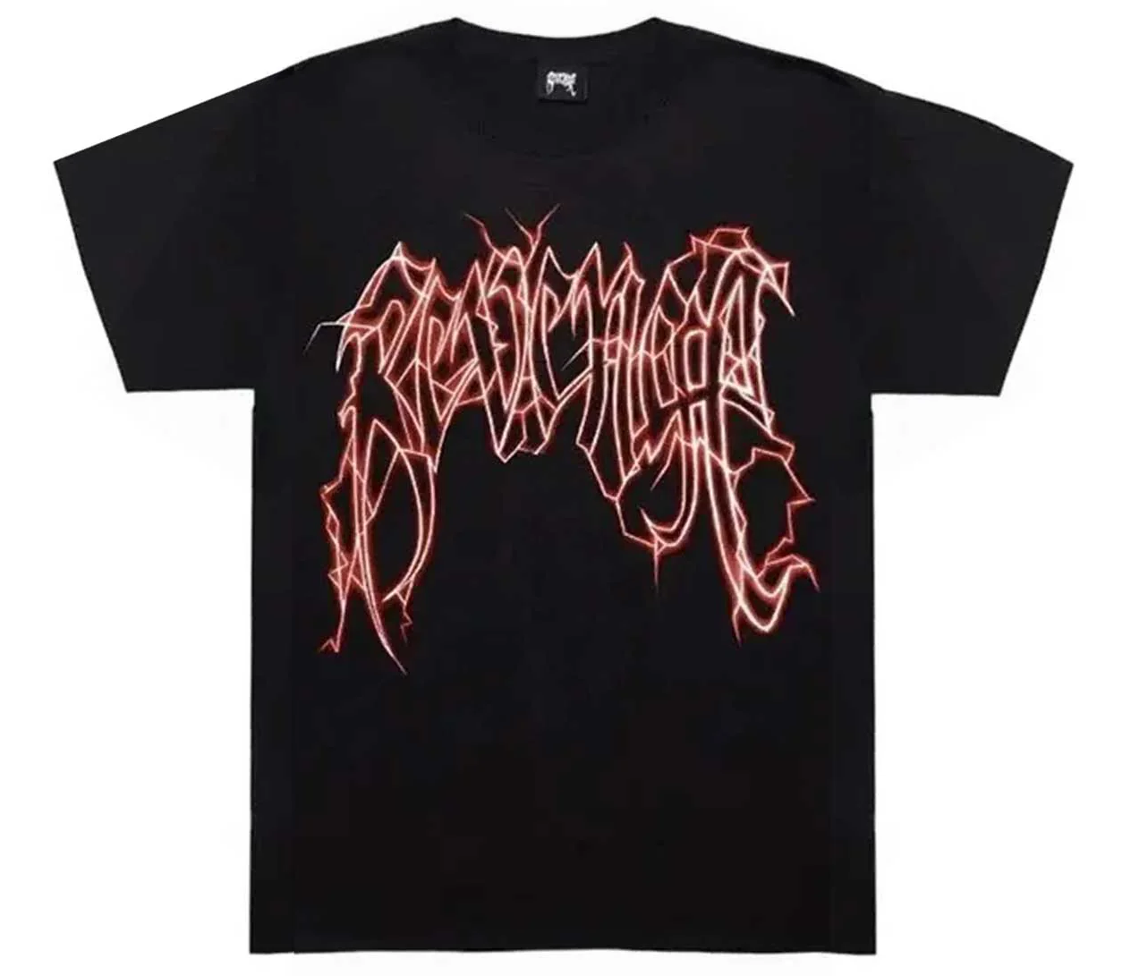 Revenge Lightning Arch Logo T-Shirt Black/Red