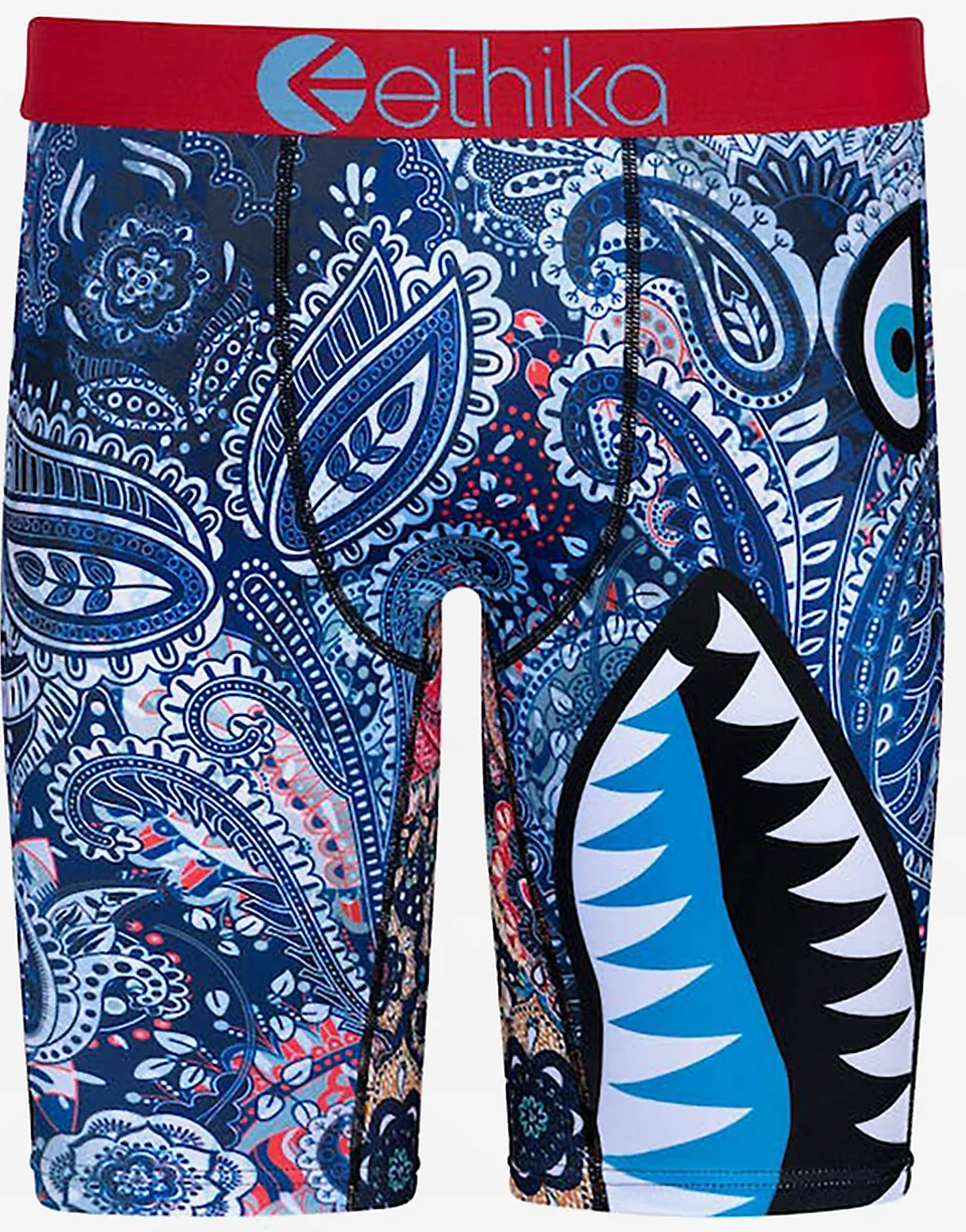 Ethika Bomber Crazy Paisley Boxer Briefs