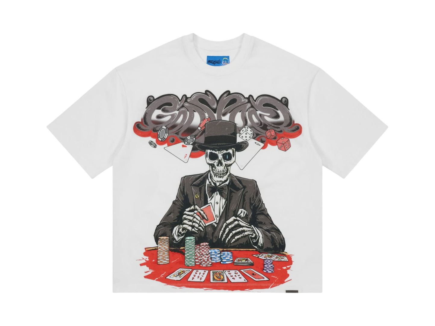Godspeed High Stakes T-Shirt NG White
