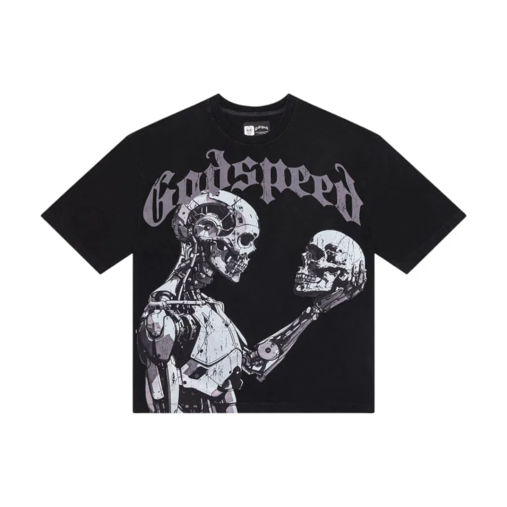Godspeed Mankind vs Ai III T-Shirt Black/Grey