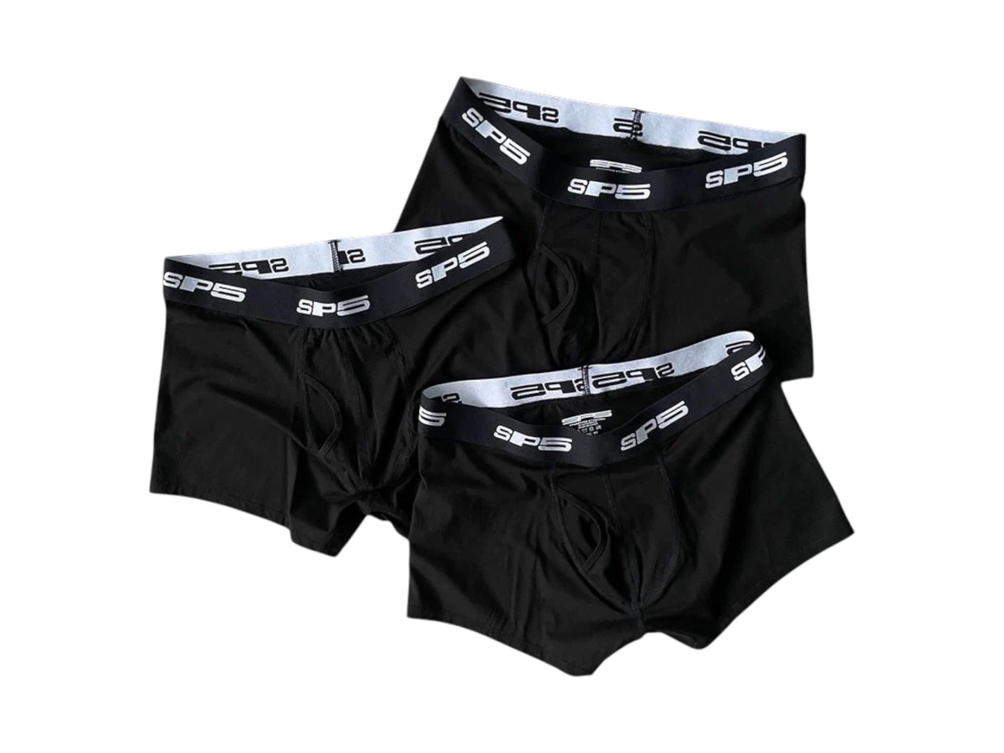 Sp5der Boxer Briefs (Set of 3) Black