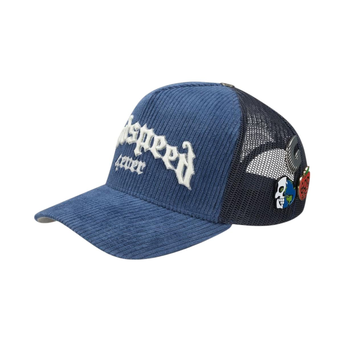 Godspeed GS Forever Trucker Hat Saphire Corduroy
