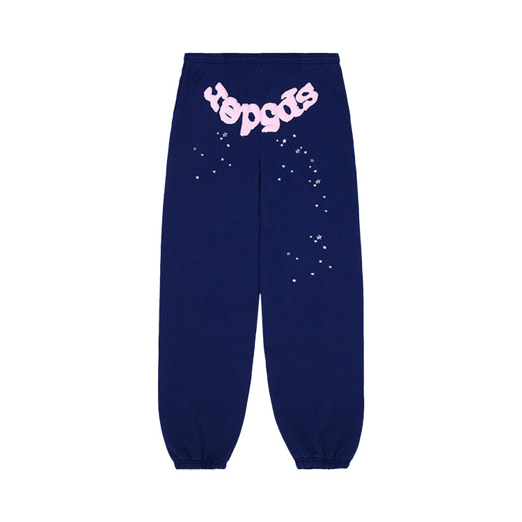 Sp5der OG Web Sweatpants Navy