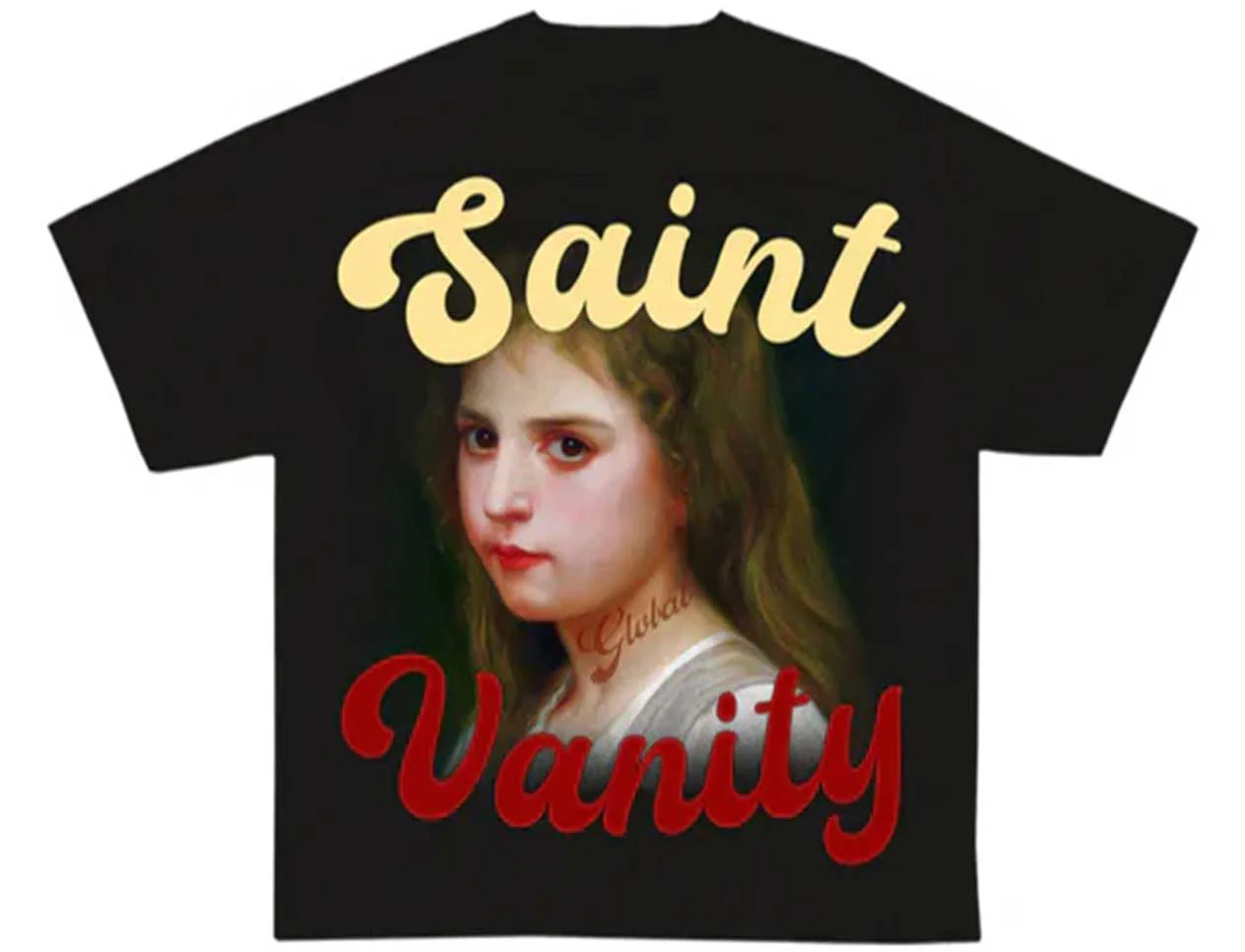 Saint Vanity Global T-Shirt Black