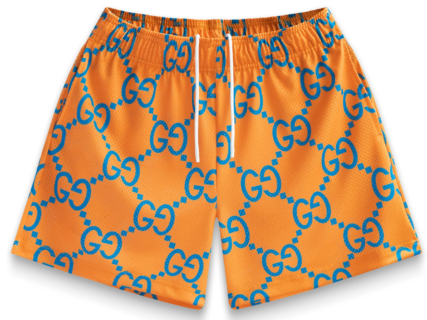 Bravest Studios Mega G Shorts Orange Blue