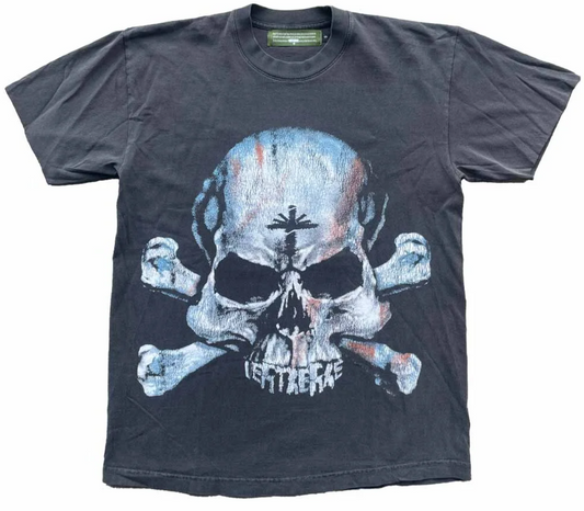 Vertabrae Pirate T-Shirt Washed Black