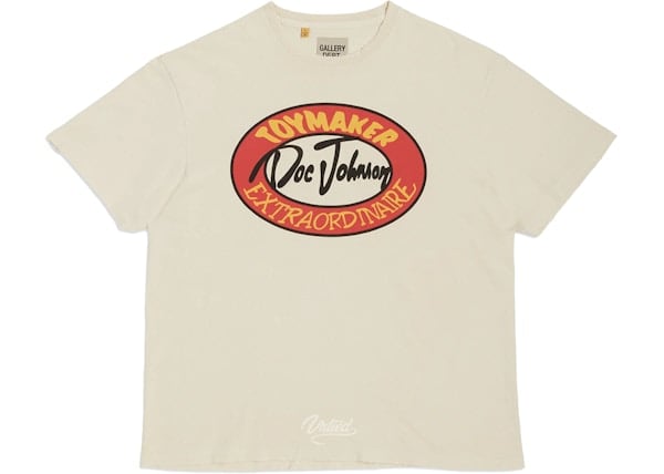 Gallery Dept. Toymaker Doc Johnson T-Shirt Antique White
