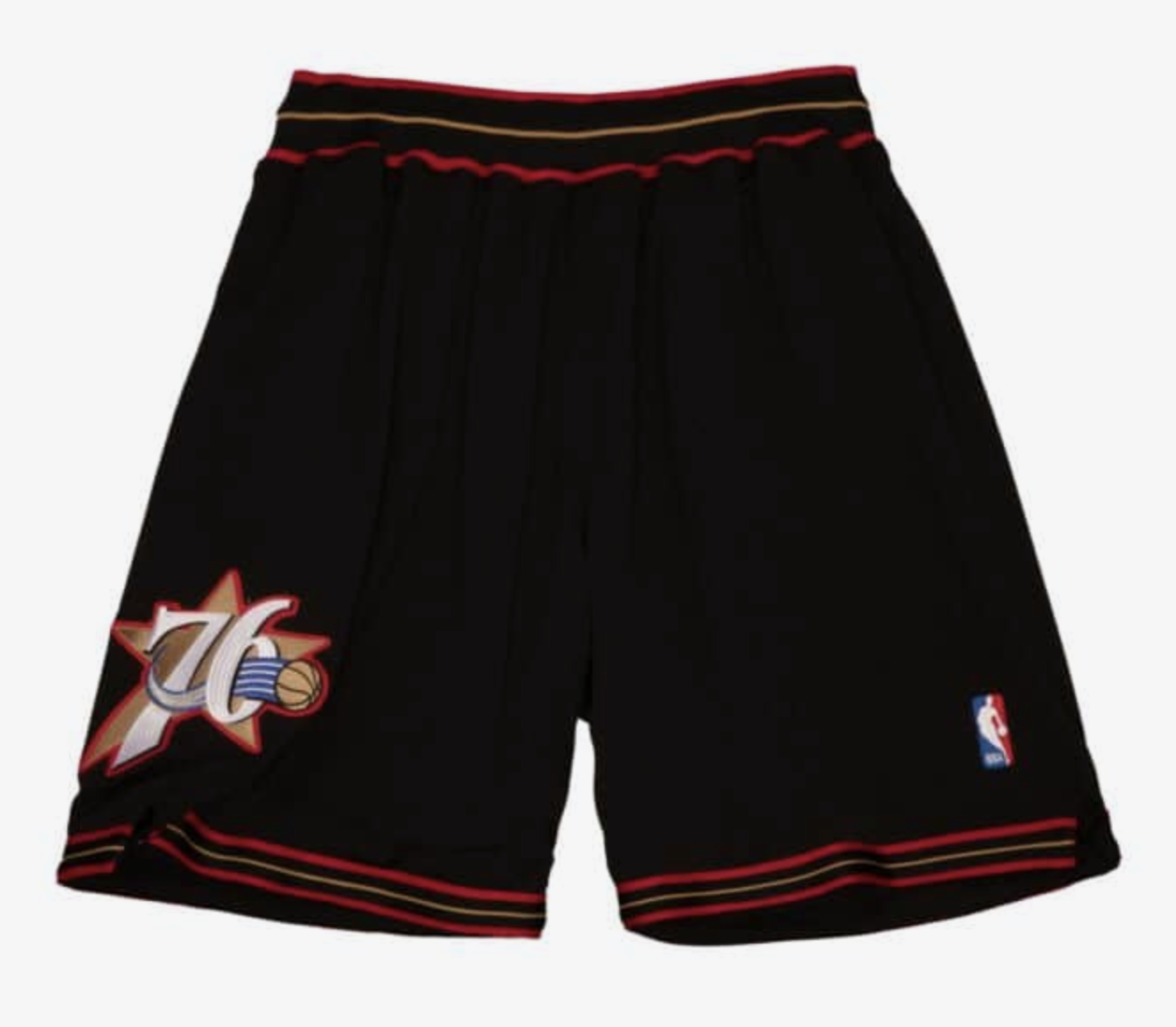 M&N Philadelphia 76ers Authentic Shorts (1997-98/Road)