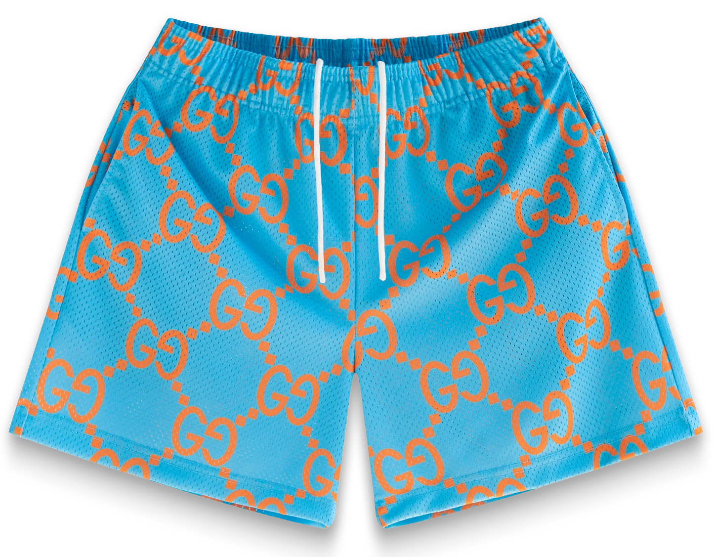 Bravest Studios Mega G Marlins Shorts Blue Orange