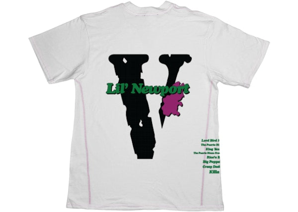 Vlone Yams Day Lil Newport T-Shirt White