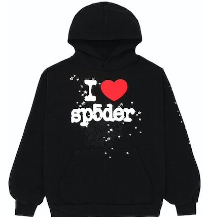 Sp5der Souvenir SP5 Hoodie Black