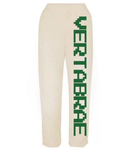 Vertabrae C-2 Sweatpants Cream/Green
