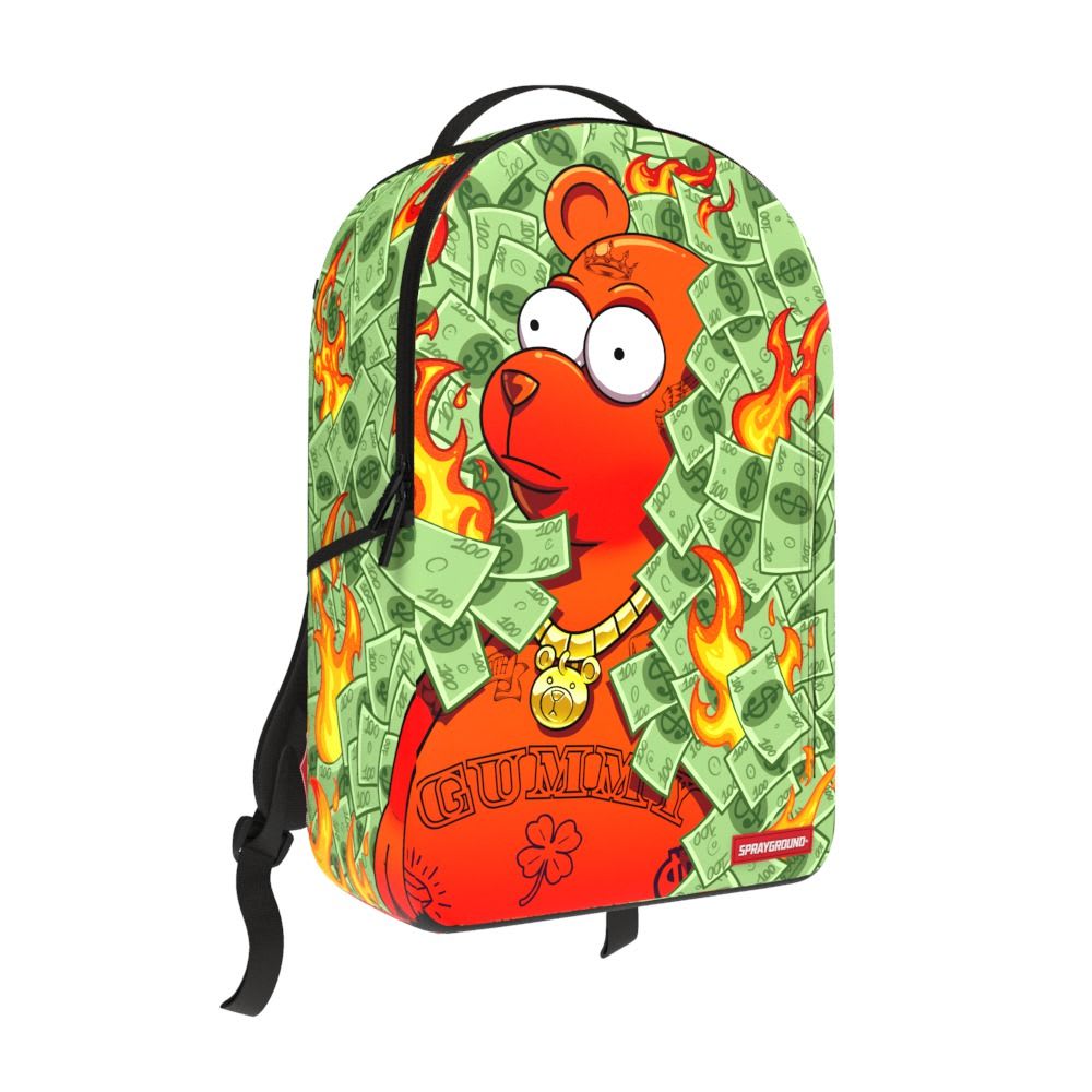 Sprayground Diablo Money Bush Backpack Red/Green
