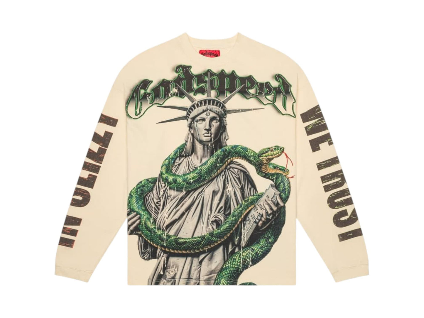 Godspeed Top 5 Slizzy L/S Bone