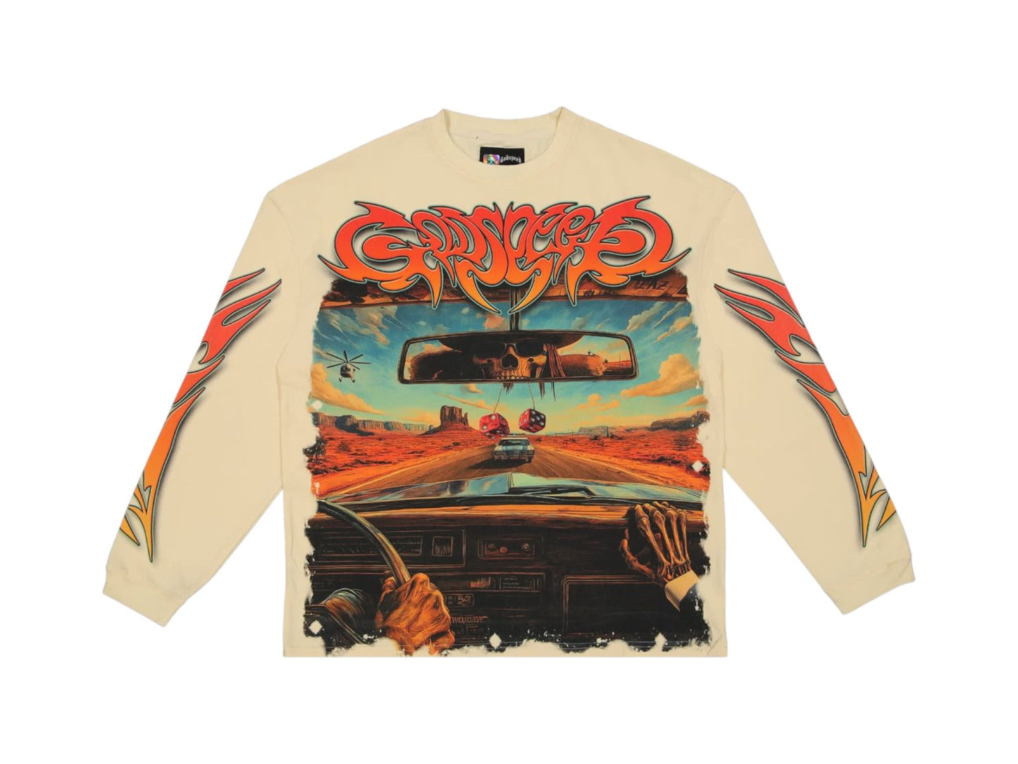 Godspeed On The Run L/S Bone