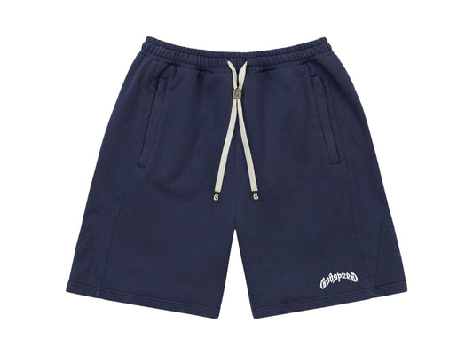 Godspeed VITAL Terry Shorts Navy Blue/White