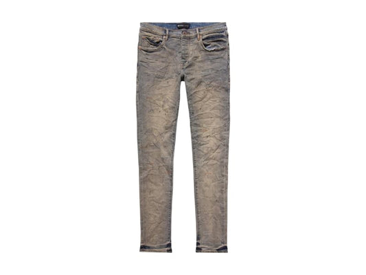 Purple Brand Indigo Oil Repair Jeans Indigo