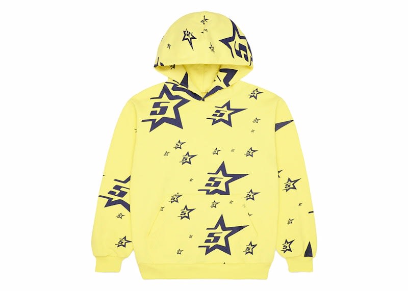 Sp5der 5Star Hoodie Yellow