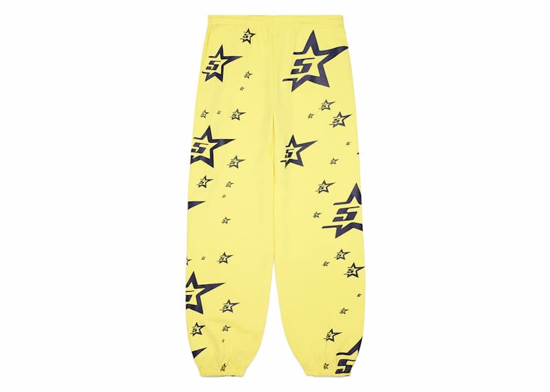 Sp5der 5Star Sweatpants Yellow