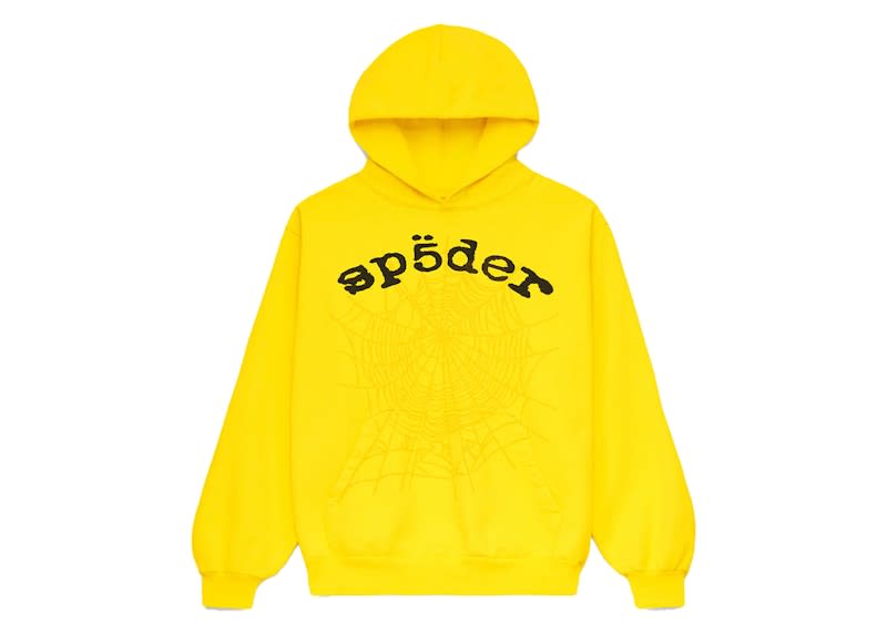Sp5der Legacy Hoodie Yellow