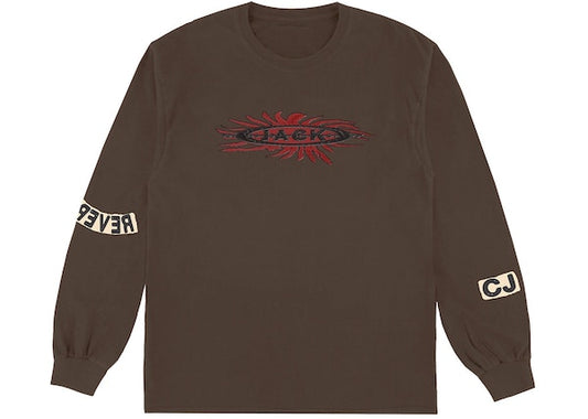 Travis Scott Reverse Jack L/S Brown