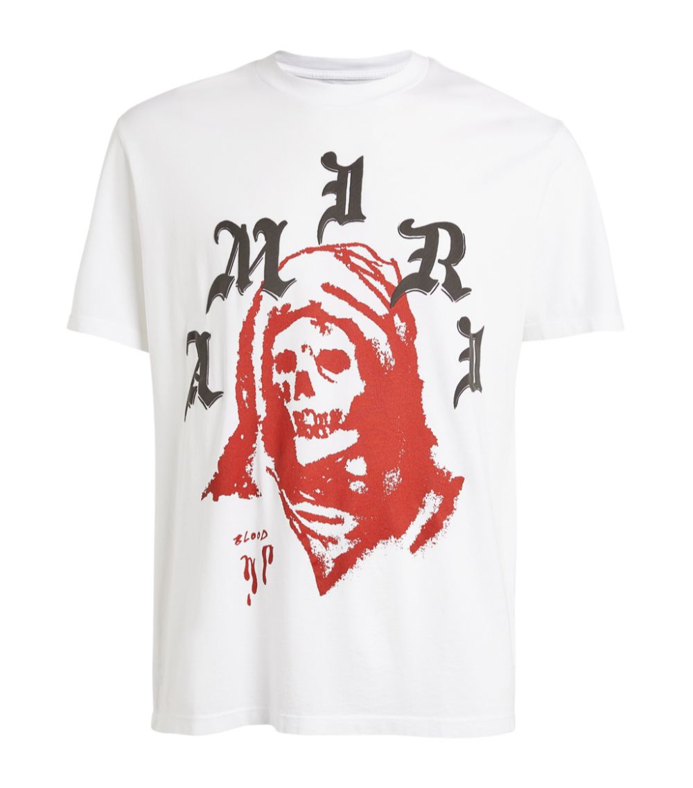 AMIRI x Wes Lang Skull T-Shirt White