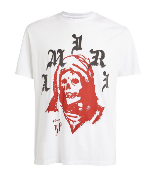 AMIRI x Wes Lang Skull T-Shirt White