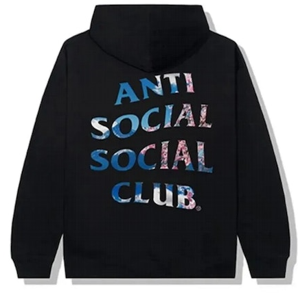 Anti Social Social Club Serenity Hoodie Black