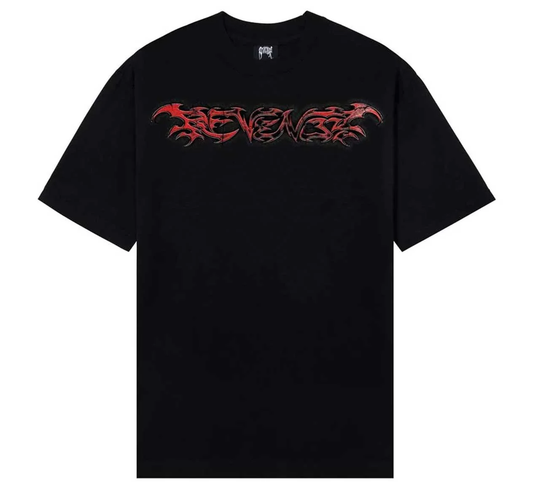 Revenge Spine T-Shirt Black