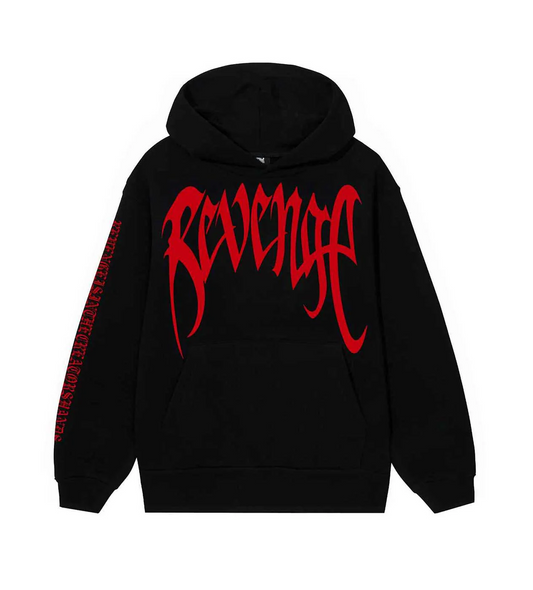 Revenge Archive Hoodie Black/Red