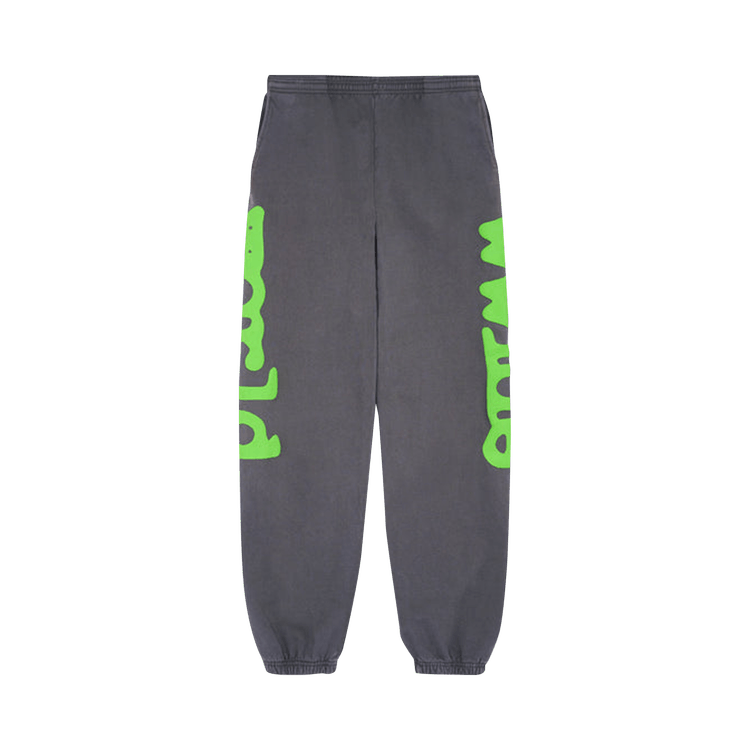 Sp5der Beluga Sweatpants Slate Grey/Green