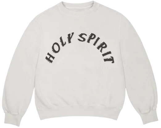 Kanye West Holy Spirit Crewneck Bone