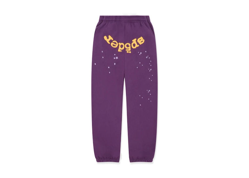 Sp5der Star OG Web V2 Sweatpant Purple