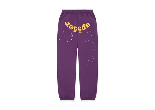 Sp5der Star OG Web V2 Sweatpant Purple