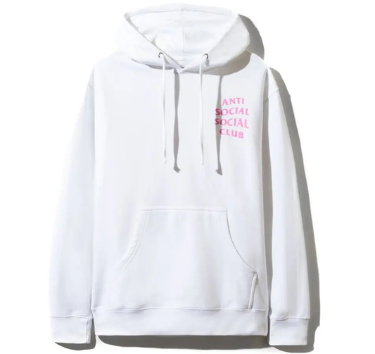 Anti Social Social Club Blinded Hoodie White