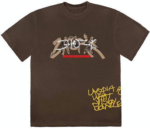 Travis Scott Utopia I T-Shirt Brown