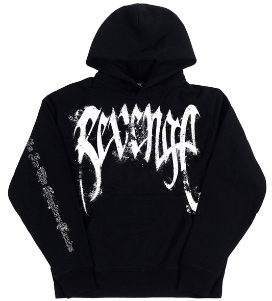 Revenge St. Michael Hoodie Black