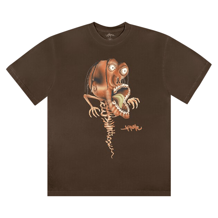 Cactus Jack by Travis Scott Annihilator T-Shirt Brown