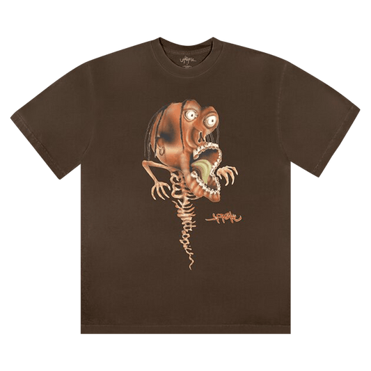 Cactus Jack by Travis Scott Annihilator T-Shirt Brown